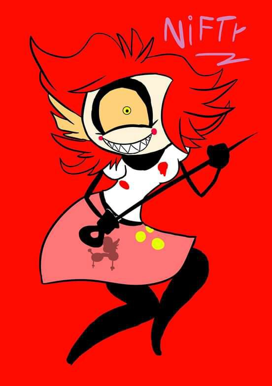 Fiz uma fanart da Nifty | Hazbin Hotel BR • Amino