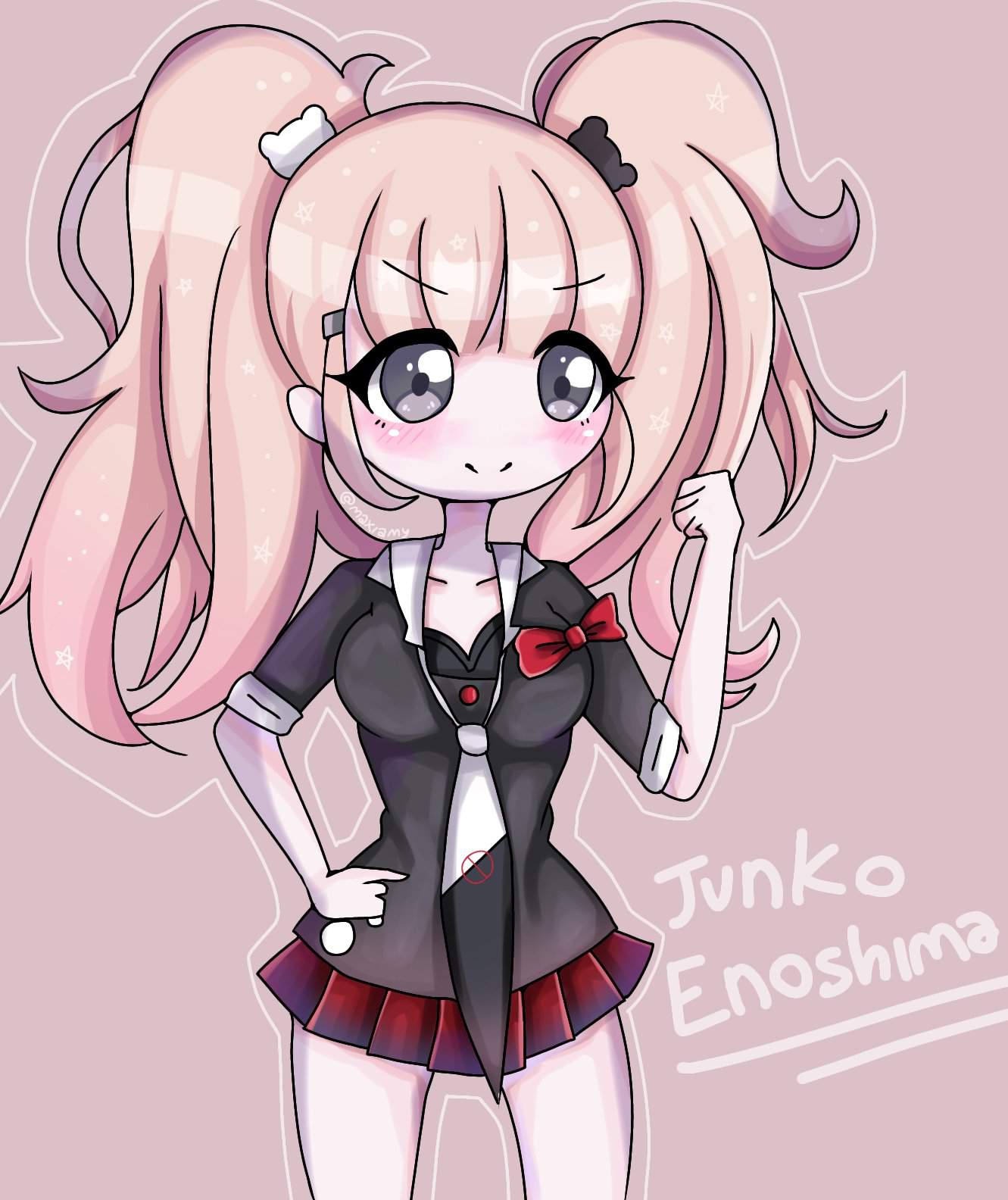 Enoshima Junko Chibi | Danganronpa Amino