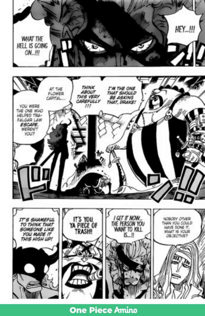 Would Law Convince The Rebel Faction That Drake Is On Their Side Read Description One Piece Amino