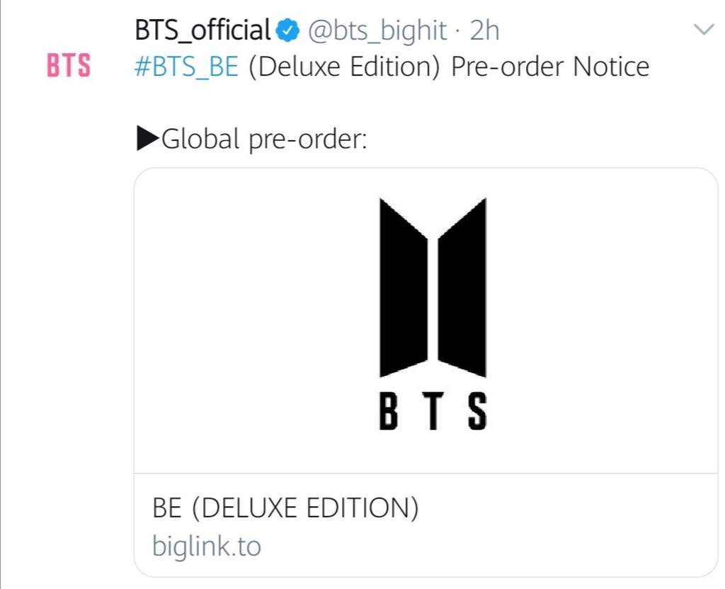 NEW "BTS BE DELUXE EDITION" ALBUM PREORDER DETAILS BTS