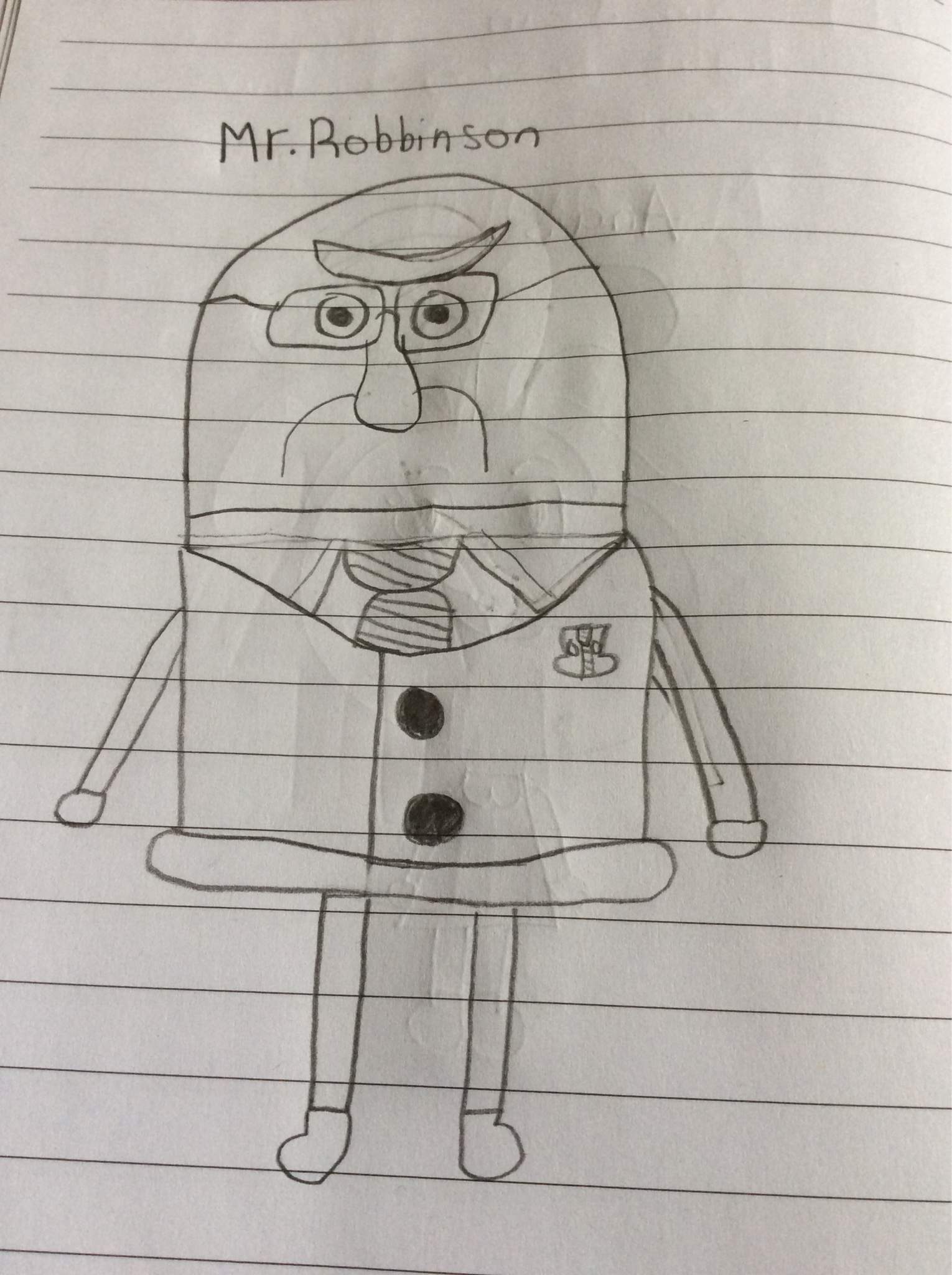 I was bored so I did a random drawing of MR.Robbinson | The Amazing ...