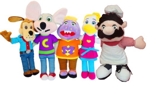 chuck e cheese pasqually plush