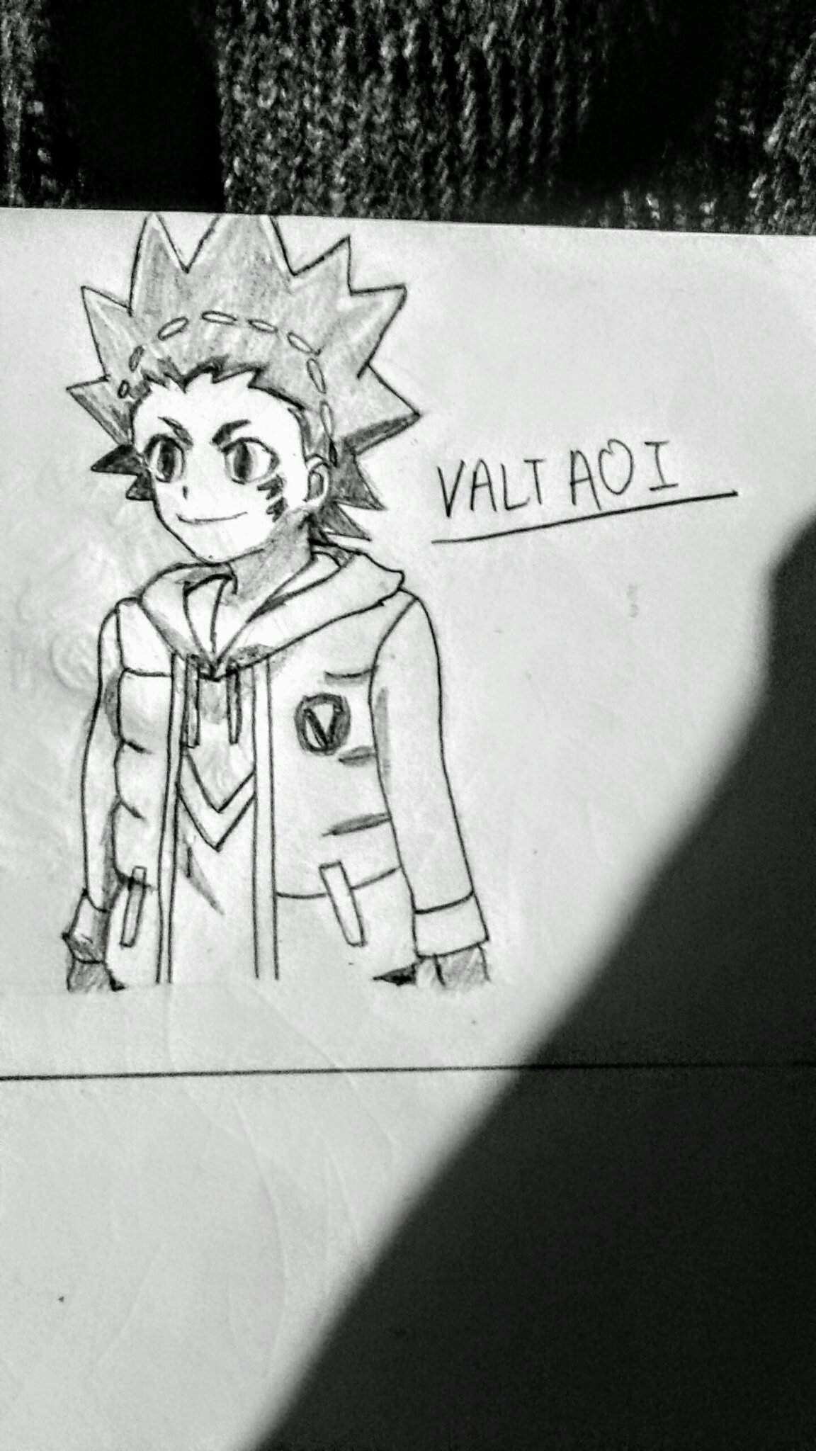 The Wonder Boy | Valt Aoi | Sketch by Ryuga | Beyblade Amino