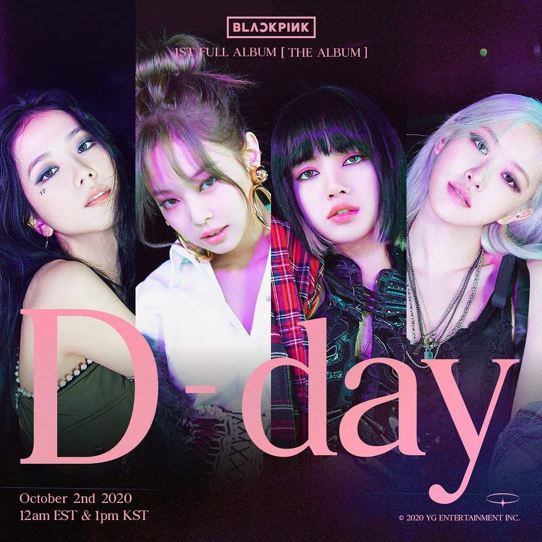 BLACKPINK unveil chic and edgy D-Day poster for their first full album ...