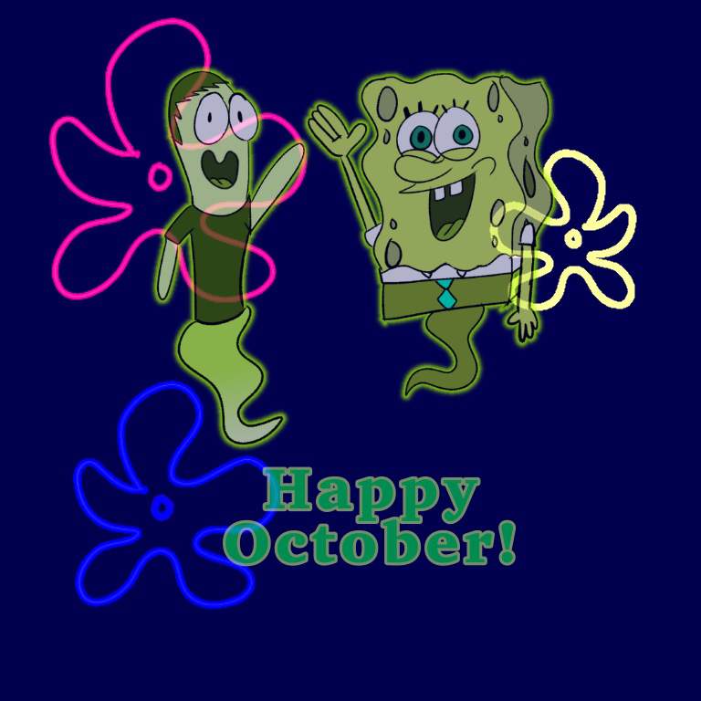 Happy October | SpongeBob SquarePants Amino