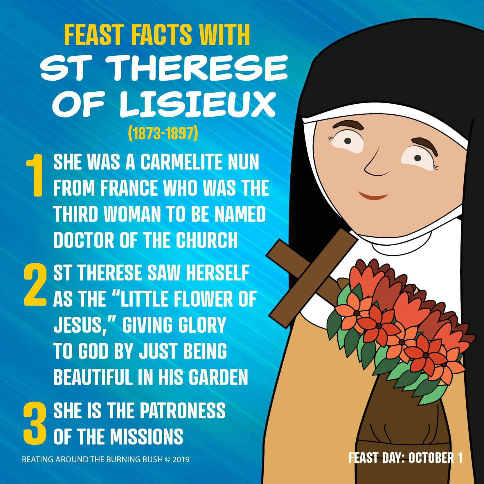 Feast Facts: St. Thérèse of Lisieux | Catholics Amino