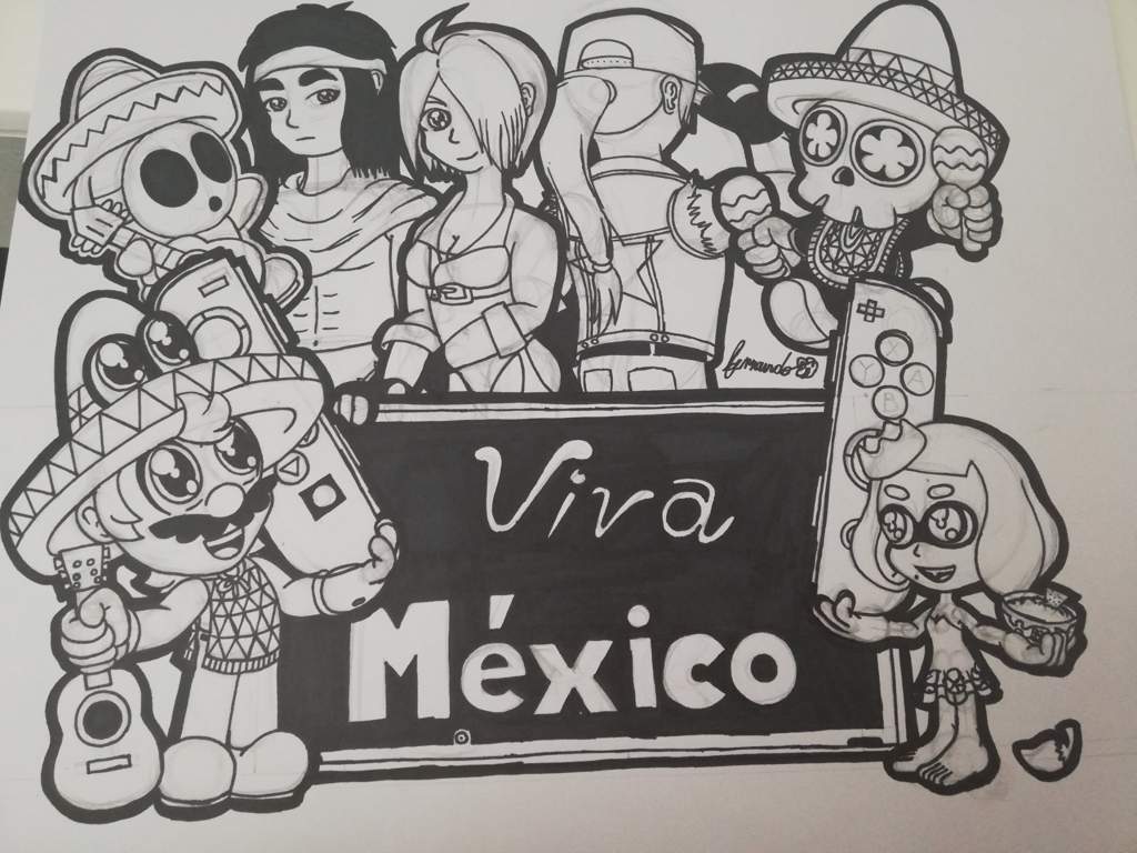 Un Dibujo Por El Mes De Septiembre Super Smash Bros Oficial Amino