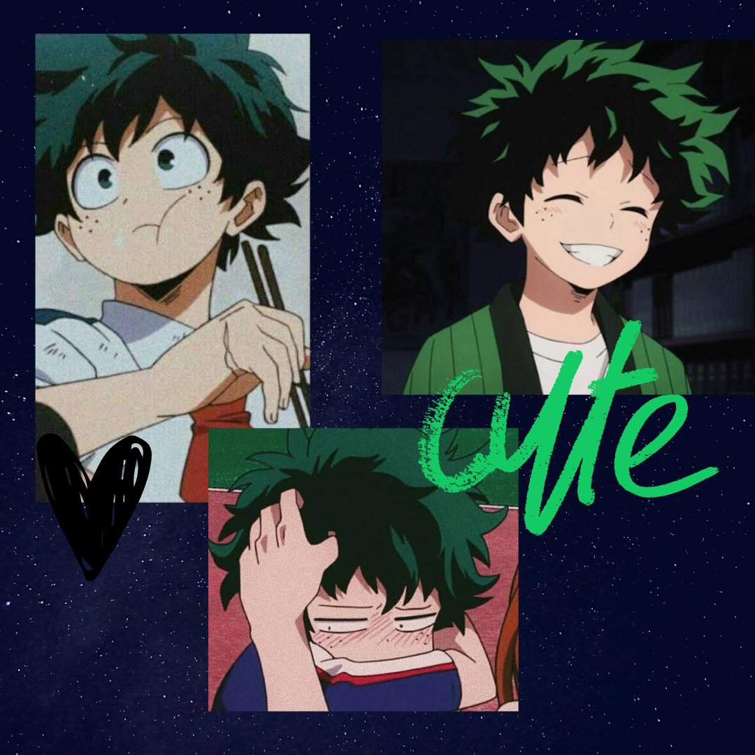 Deku collage@ | My Hero Academia Amino