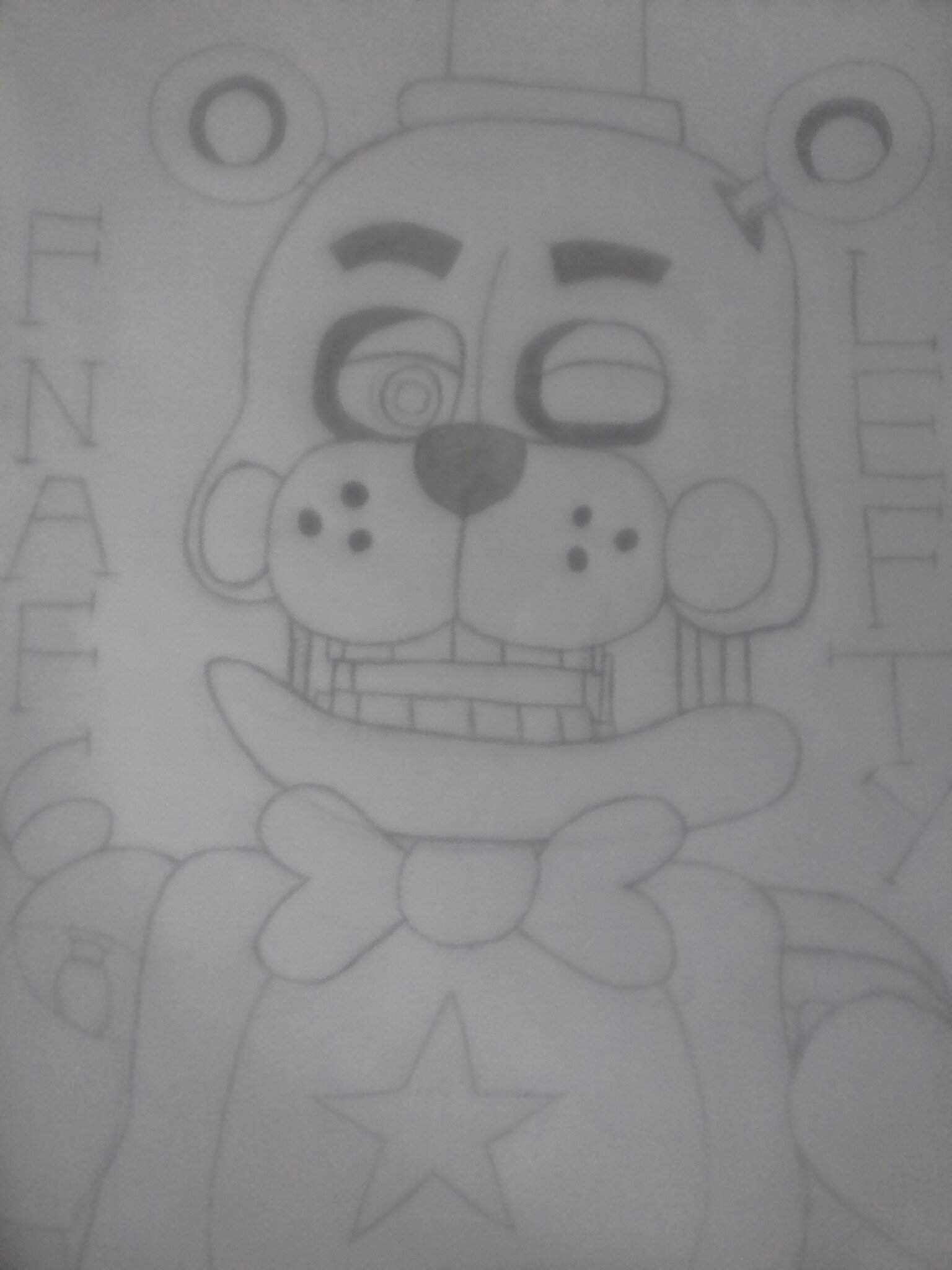 Desenho da Lefty | Five Nights at Freddys PT/BR Amino