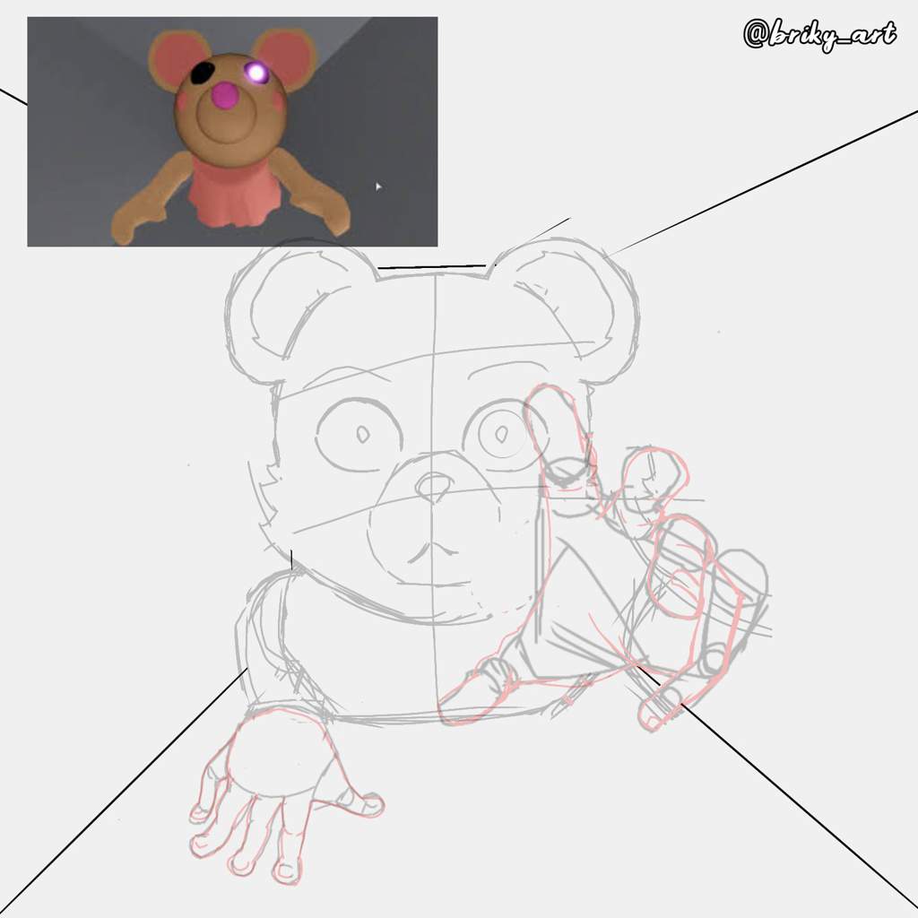 🌻dibujo De Mandy Mouse🐁 Roblox Piggy Español Amino