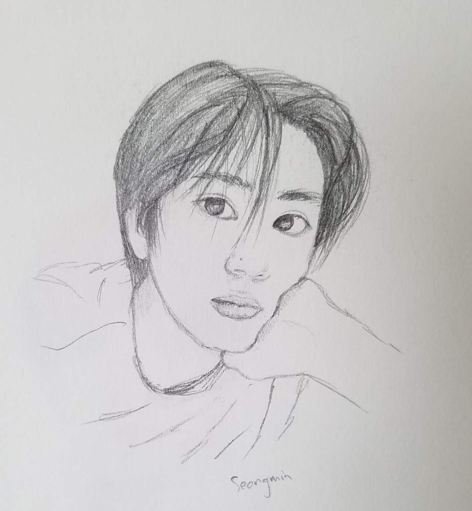 Hyeongjun Drawing | K-Pop Amino