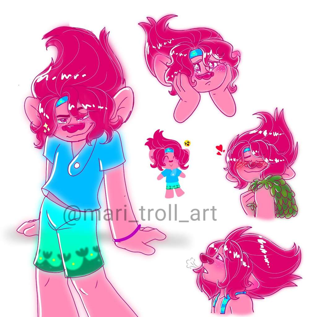 Poppy genderbend AU | Trolls™ Amino