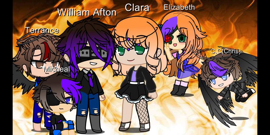 Afton Family Deaths My Au 