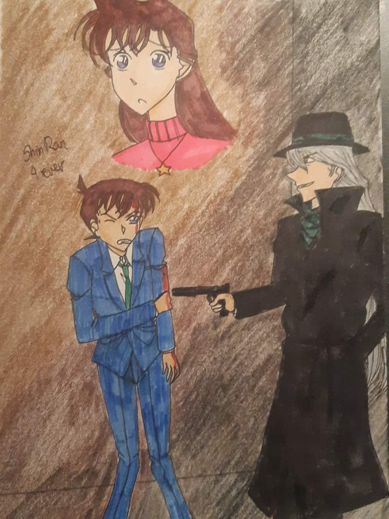 detective conan ran in danger