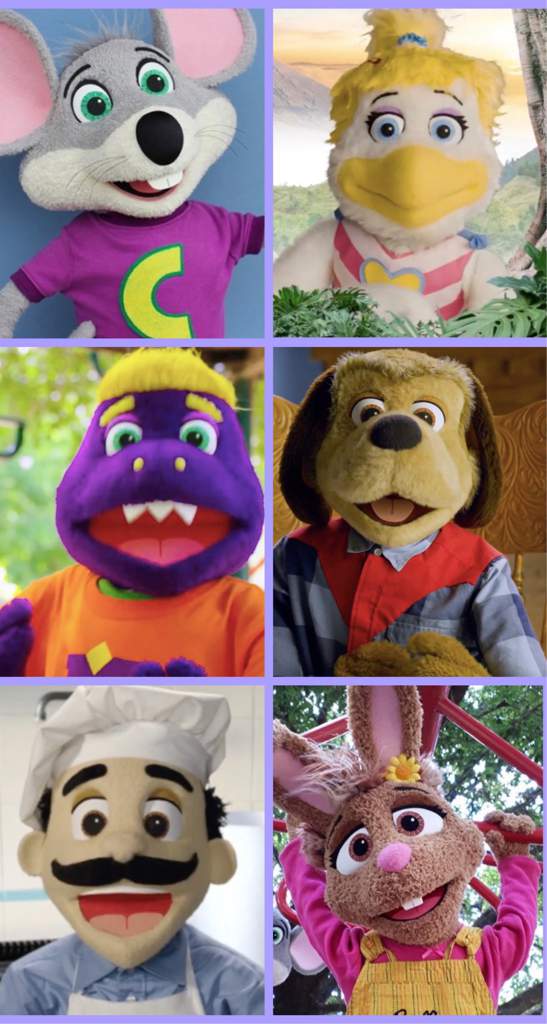 Chuck E. Cheese Main Characters Phone Backgrounds! | Chuck E Cheese's ...