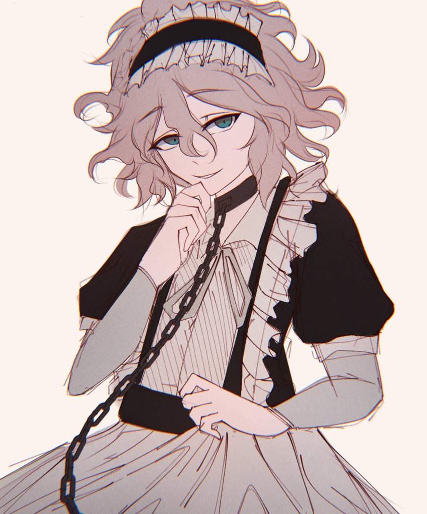 nagito maid figure