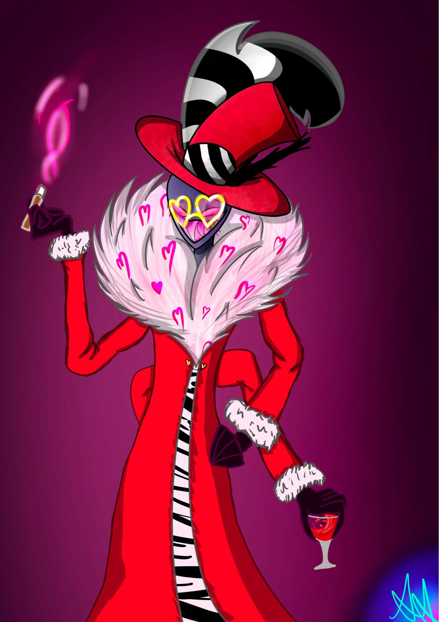 Valentino drawing | Hazbin hotel Amino Amino