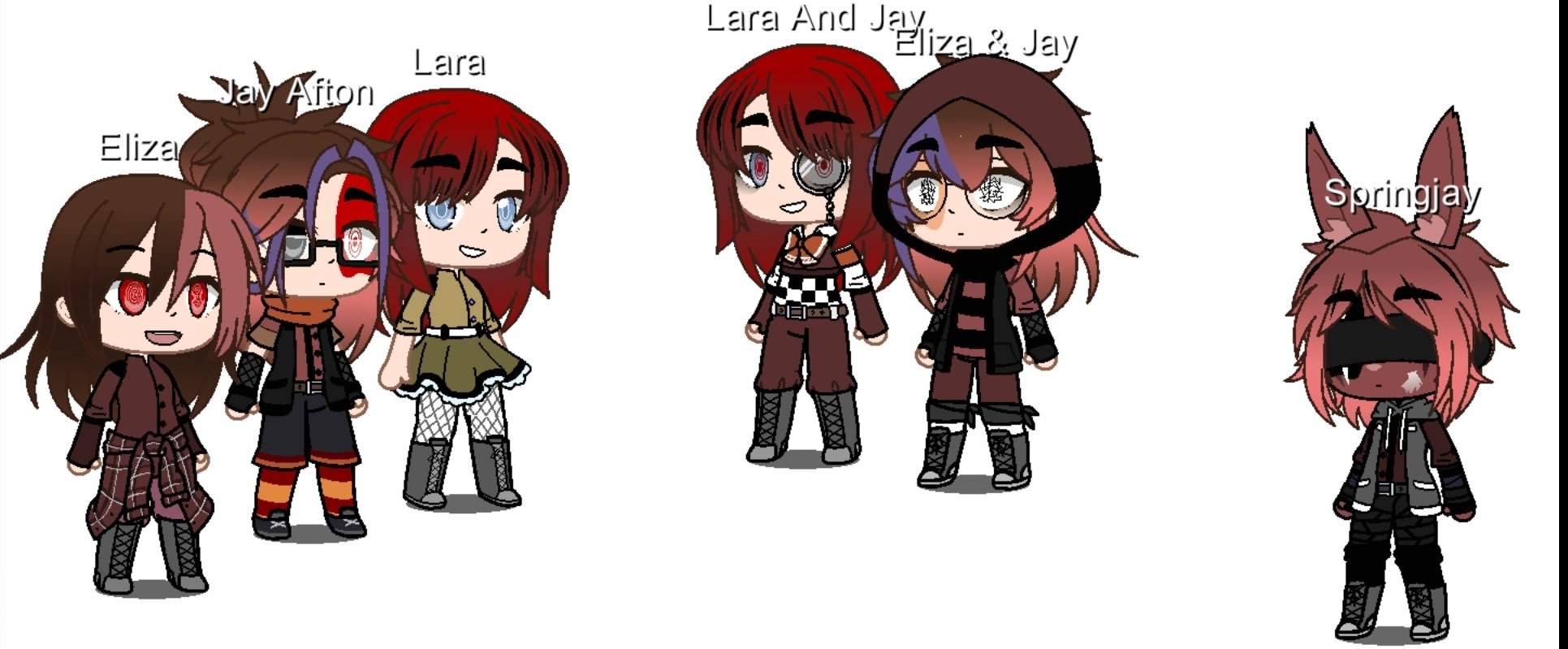 I Made Some Of Jay Afton's OCs- | Fnaf Afton Family Amino