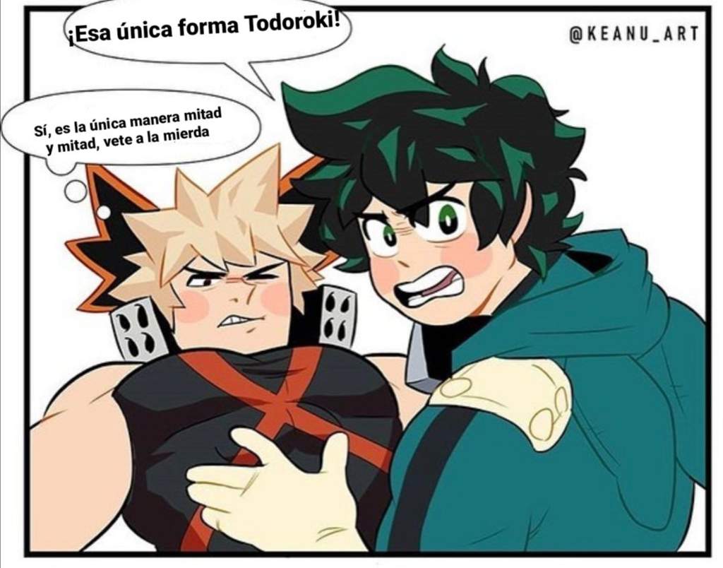 Mini comic Bakudeku Yaoi Amino Español Amino