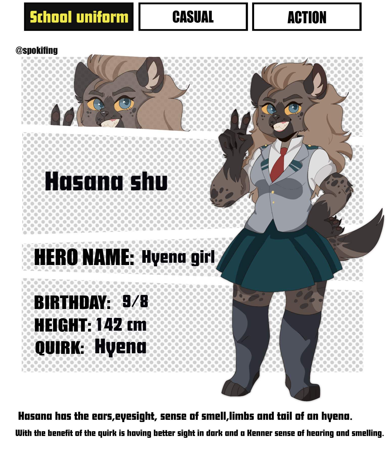 Hyena! 💕 | My Hero Academia Amino