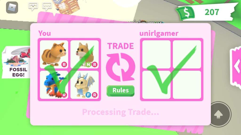 I Trust Traded The Girl Who Gave Me The Pets She Wanted Her Pets Back So I Gave Them Back She Kept The Pets Roblox Adopt Me Amino - roblox adopt me processing trade