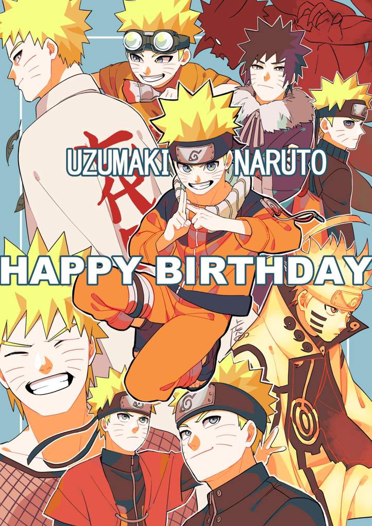 🎉Feliz Cumpleanos Naruto Uzumaki 🍥🎂🎊 | SasuNaru/NaruSasu ♥ Amino