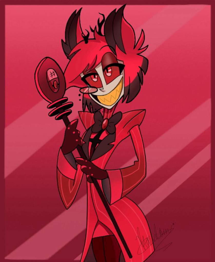 𝑓𝑒𝑚𝑎𝑙𝑒(Alastor) | Hazbin Hotel (official) Amino