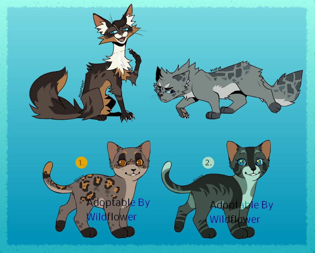 (CLOSED)Villain Kit Adopts - Batch 1: Hawkfrost x Ashfur | Warriors Amino