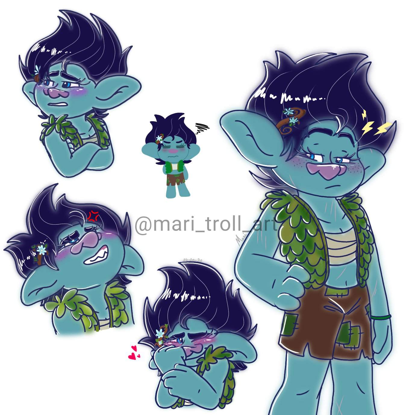 Tronco genderbend AU 🌿 | Trolls™ Amino