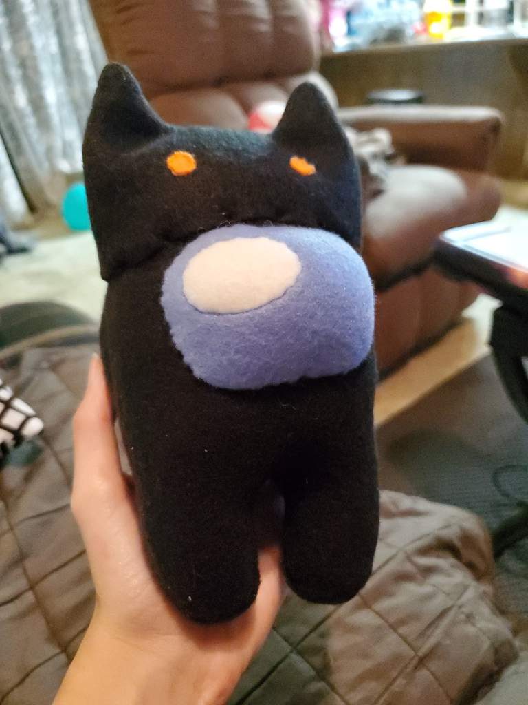 custom among us plush with hat