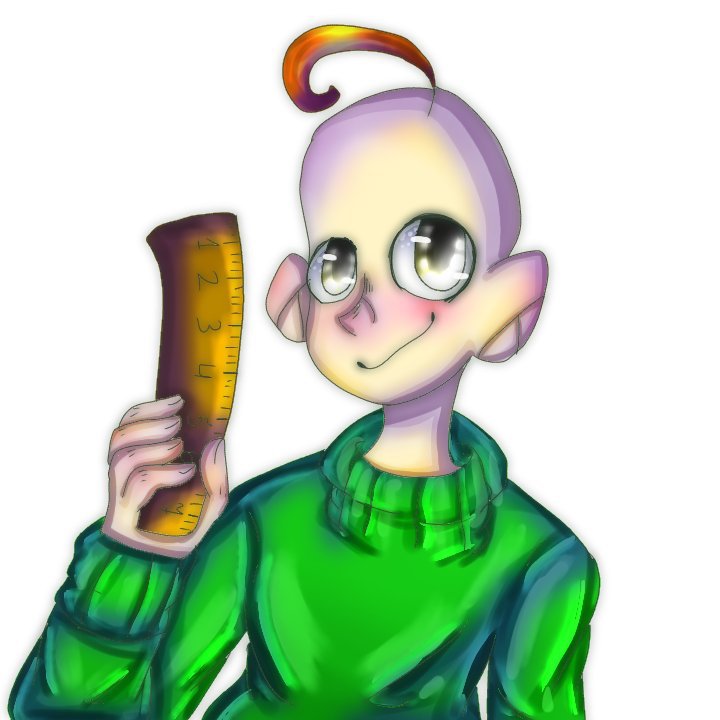 Baldi drawing Baldi's Basics Amino