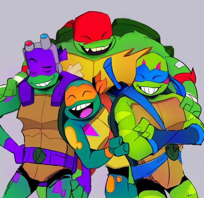 🐢tortugas Ninjatmnt🐢💙💜 ️💛 Wiki Furry Español Amino 