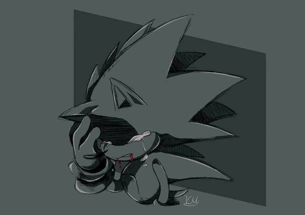 Broken and stressed (vent art) | Sonic the Hedgehog! Amino