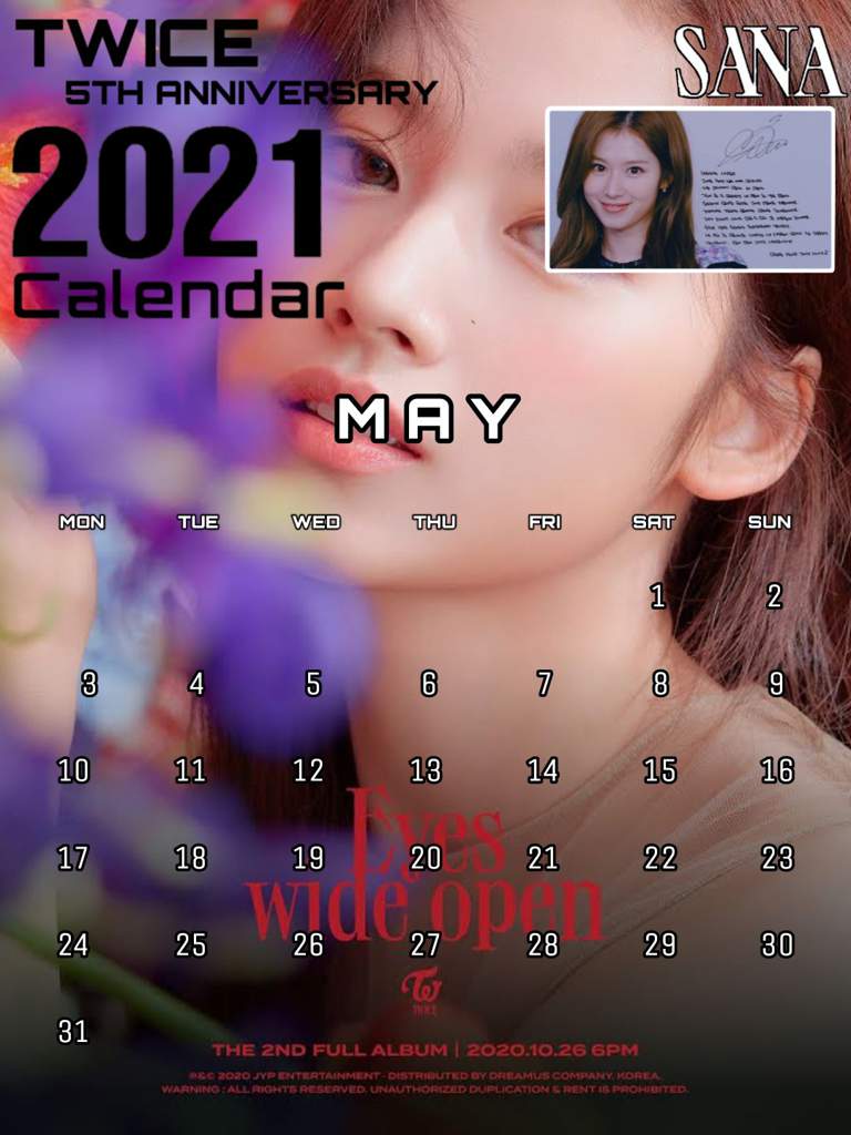 2021 TWICE Calendar Twice (트와이스)ㅤ Amino