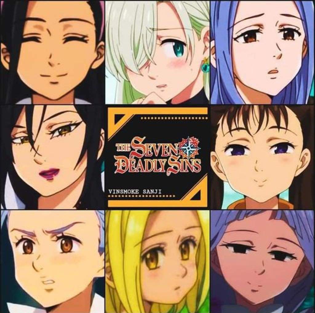 Waifus de Nanatsu no Taizai | •Anime• Amino