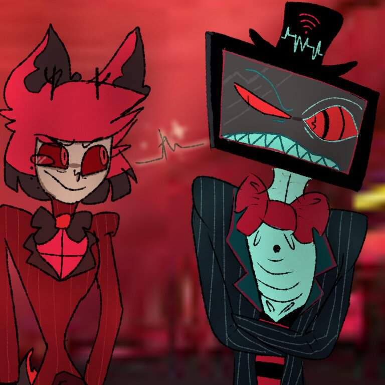 📻The Overlords Meet! 📺 | .•Hazbin hotel•. Amino