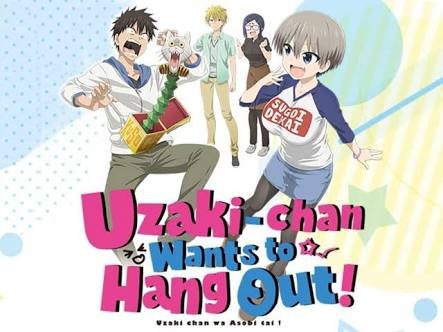 Not a big anime guy, but I like how Uzaki is on the promotional screenshot  for Funimation on switch. : r/UzakiChan