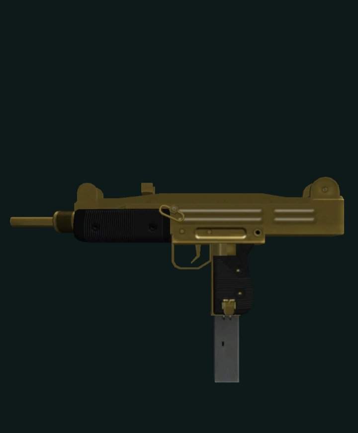 gold uzi gta 4