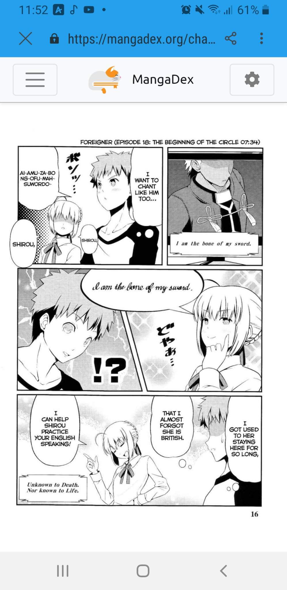 Fate Stay/Night UBW Special Meme Manga | Fate/stay Night Amino