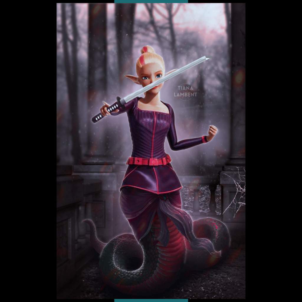 barbie rapunzel evil lady