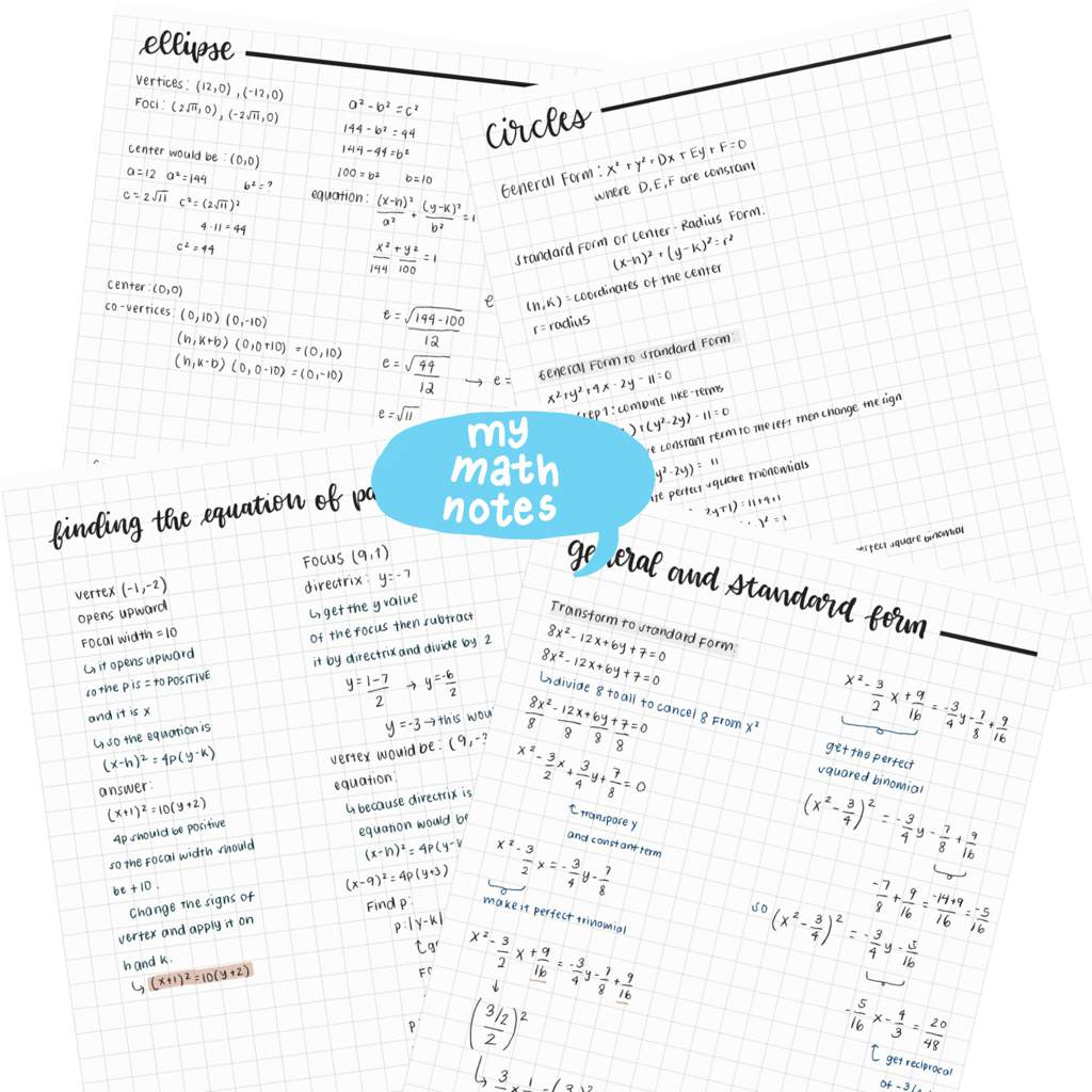 My Math Notes | Studying Amino Amino