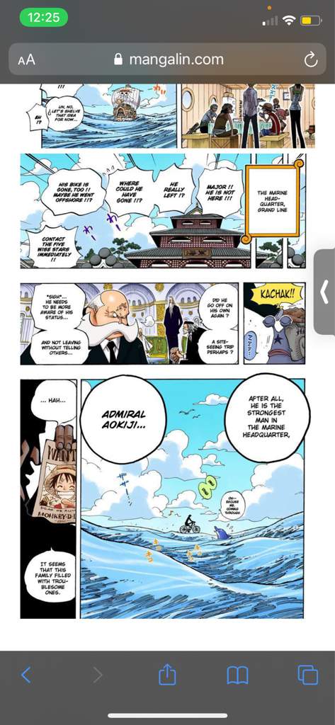 Aokiji Ch 303 One Piece Amino