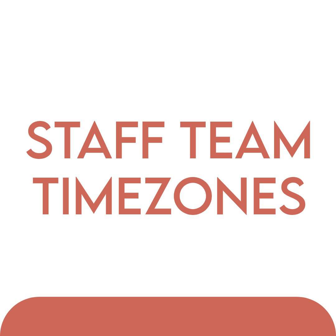 Team staff