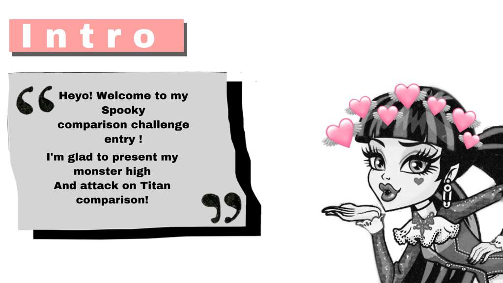 monster high intro