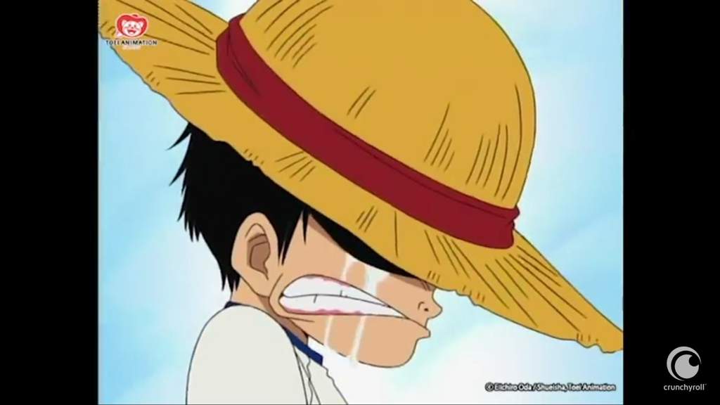 Shanks Giving Strawhat To Luffy Tribute Art To One Piece Anime Amino