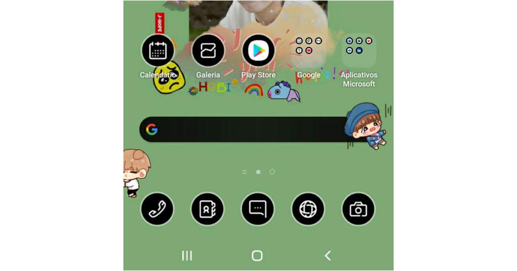 [TUTORIAL] Como ter 'SHIMEJIS' do BTS no seu celular 𖧧 `` 🐿 •JHope