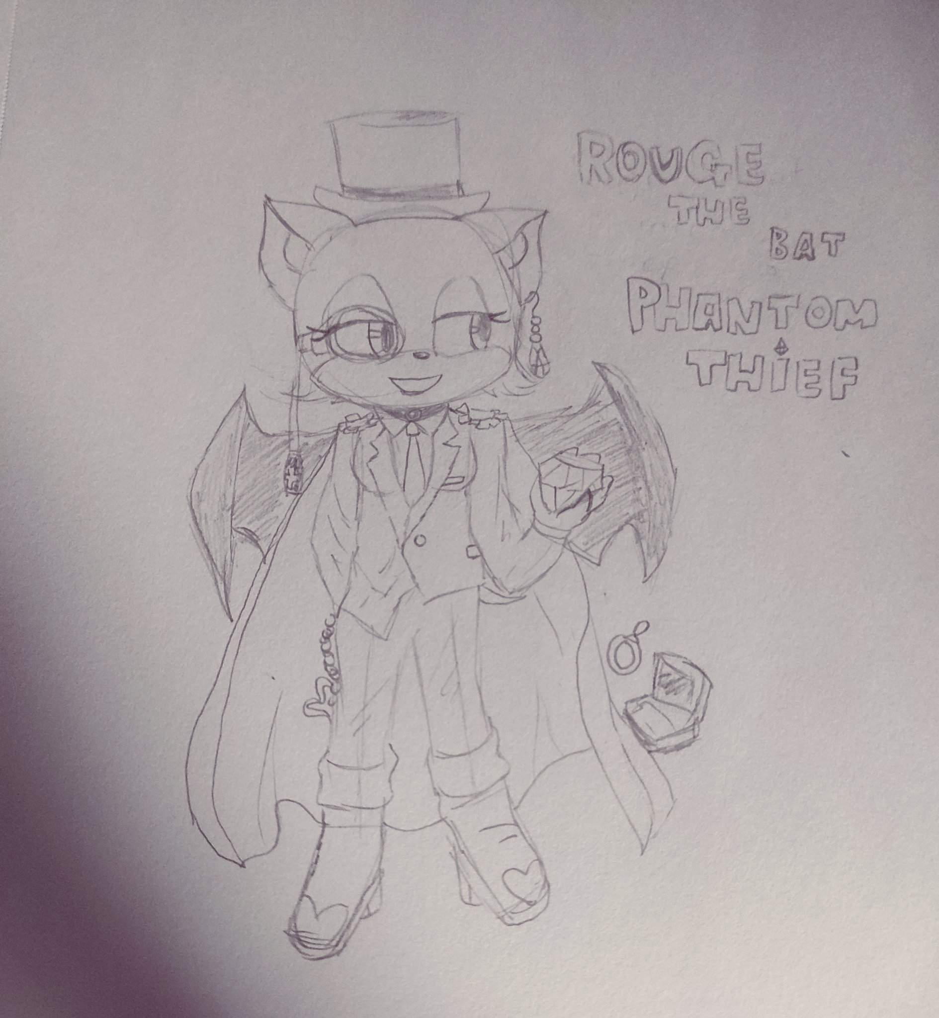 Rouge, phantom thief | Sonic the Hedgehog! Amino