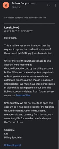 Latest Roblox Development Amino - roblox appeal email
