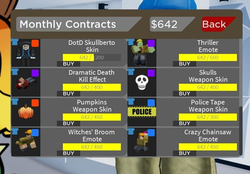 Halloween Roblox Amino - thriller arsenal roblox