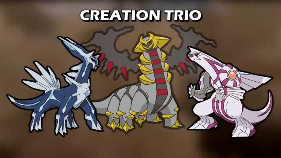 CREATION TRIO | Pokémon Amino